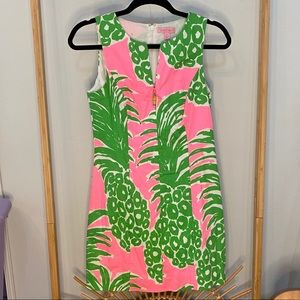 Lilly Pulitzer Pineapple Shift Dress